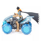 DC Batman 2021 Gotham City Guardians Pack: Metal-Tech Batman, Robin, Nightwing, Batgirl, Talon, Batcycle, Bat-ATV