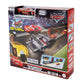 Disney Pixar Cars Track Springboard Piston Cup with Lightning McQueen Vehicle, Track Over 50 cm Long, Jump and Stunt, 2 Ways to Play, JDJ02