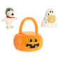 Aurora Peanuts 8" Peanuts Pumpkin Tote Spooky Plush
