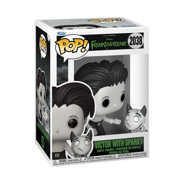 Funko Pop! & Buddy: Frankenweenie - Victor with Sparky - Collectable Vinyl Figure - Gift Idea - Official Merchandise - Toys for Kids & Adults - Disney