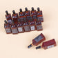 40Pcs Tiny Miniature Mini Whiskey Bottles Toys, 1:24 Dollhouse Kitchen Accessories Wine Decoration, Cute Wine Bottle Models for Fairy Garden Pub Bar