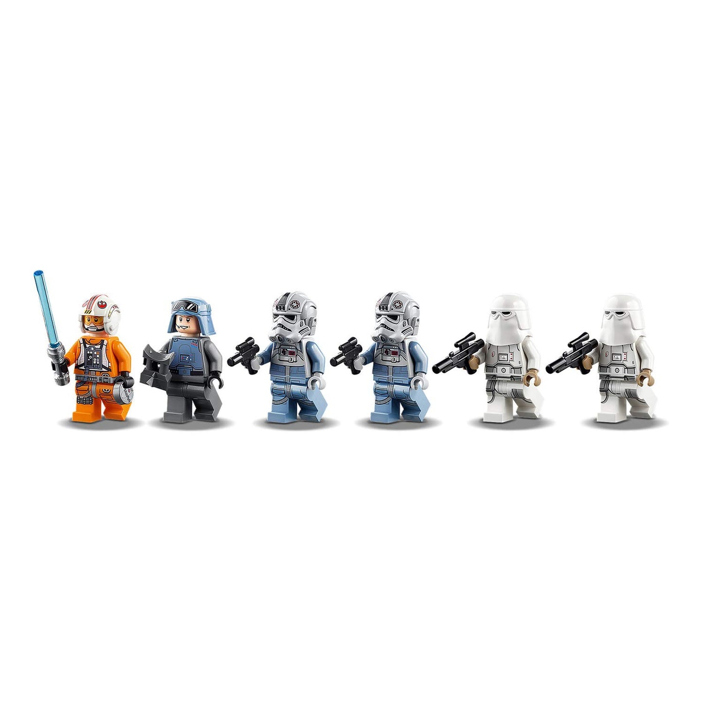 LEGO Star Wars at-at Walker 75288 Building Toy, 40th Anniversary Collectible Figure Set, Room Décor, Gift Idea for Kids, Boys & Girls with 6