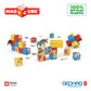 Geomag, Magicube Story Building Three Little Pigs, Magnetic Games Suitable for Children from 3 Years Old, Magnetic Theatre, 42-Piece Pack, 100%
