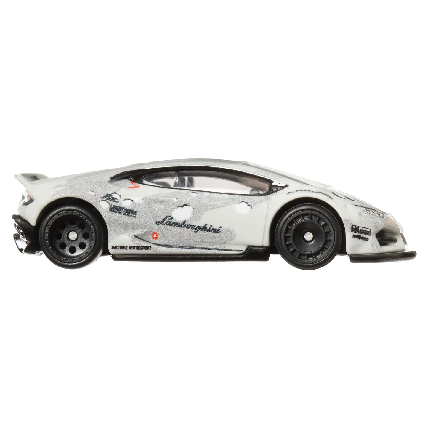 Hot Wheels Premium Car Culture Collectible Toy Car, 1:64 Scale Die-Cast LB-Works Lamborghini Huracan Coupe, Slide Street Vehicle with Real Riders