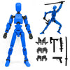 DANONI Titan13 Action Figure, Lucky Robot 13 Action Figures, 3D Printed Multi-Jointed Movable Action Figure, Dummy Robot 13 Action Figures for Desktop