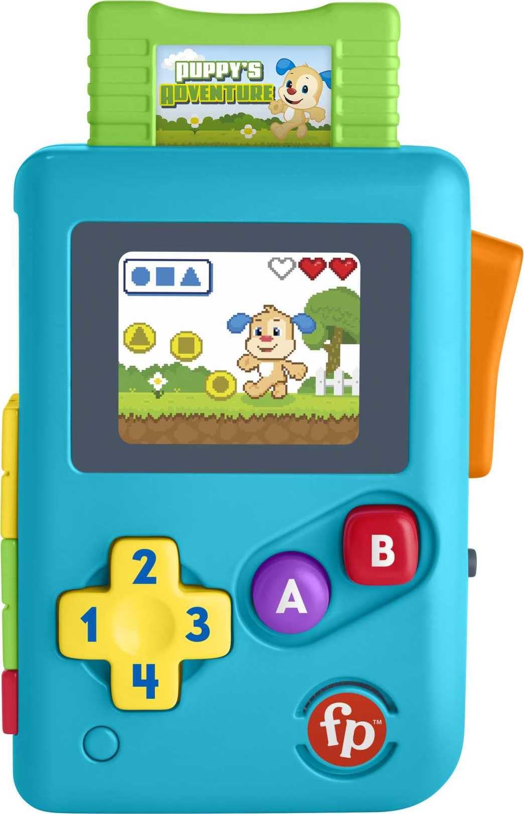 Fisher-Price Baby & Toddler Toy Laugh & Learn Lil’ Gamer Pretend Video Game with Lights & Music for Infants Ages 6+ Months