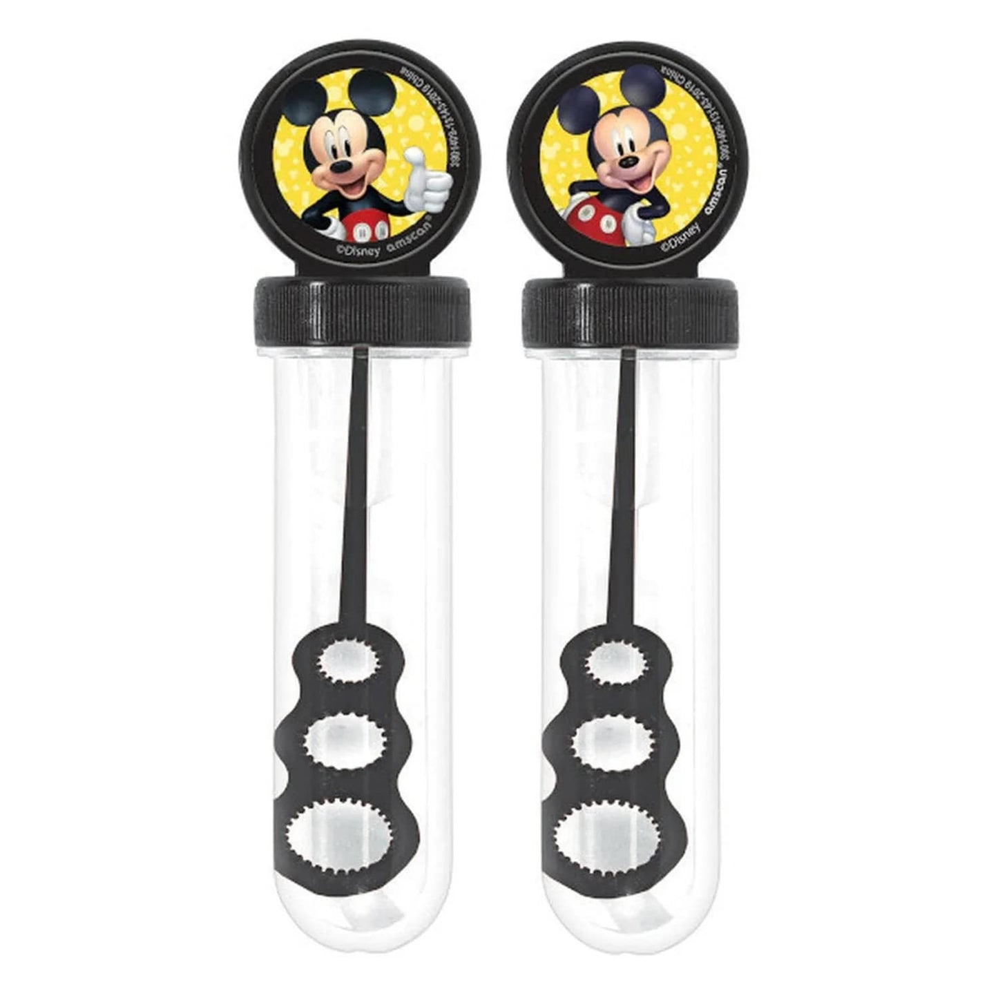 amscan Mickey Mouse Bubble Tubes - 1oz | 4 Pcs