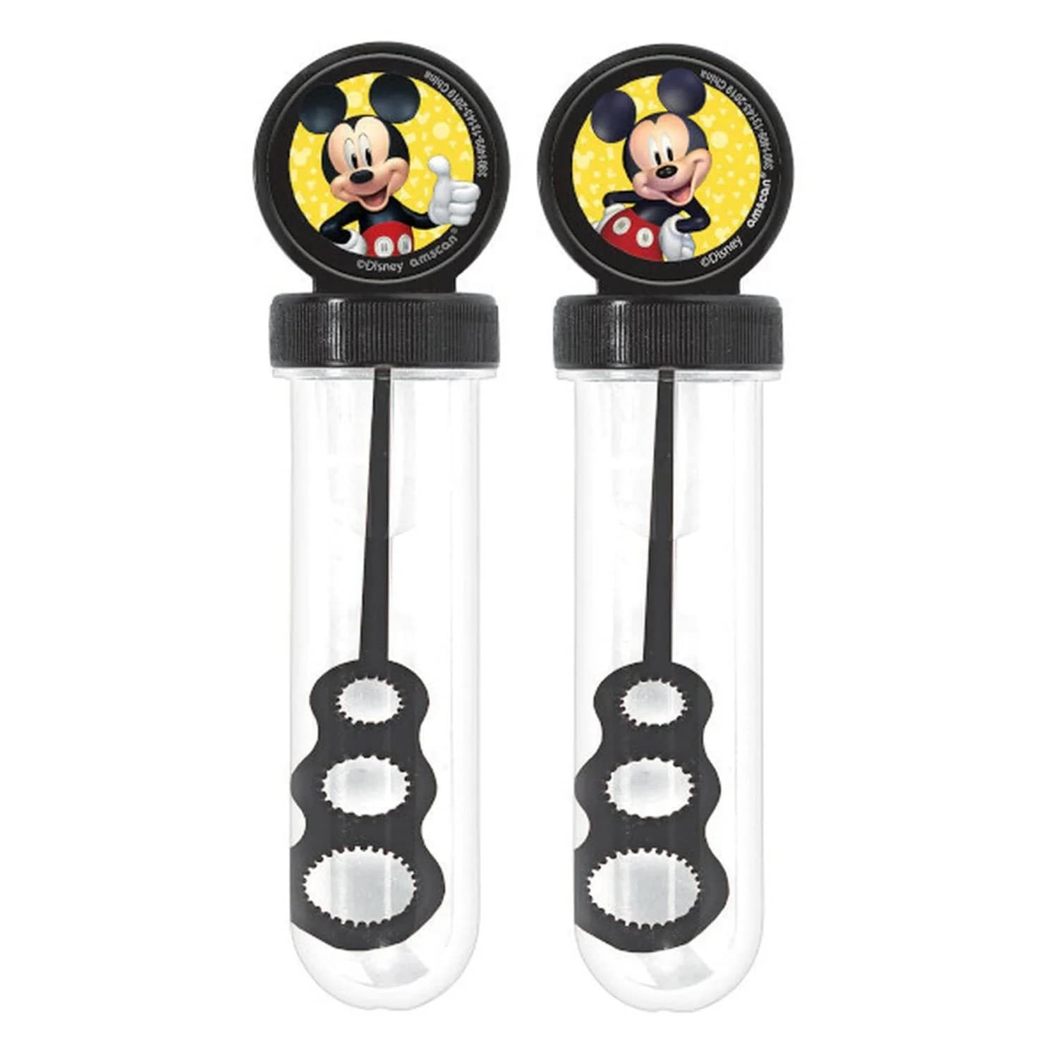 amscan Mickey Mouse Bubble Tubes - 1oz | 4 Pcs