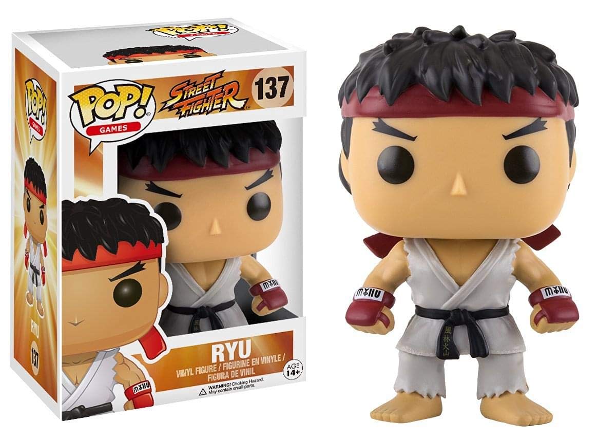 Funko Street Fighter Ryu Pop Games Figure