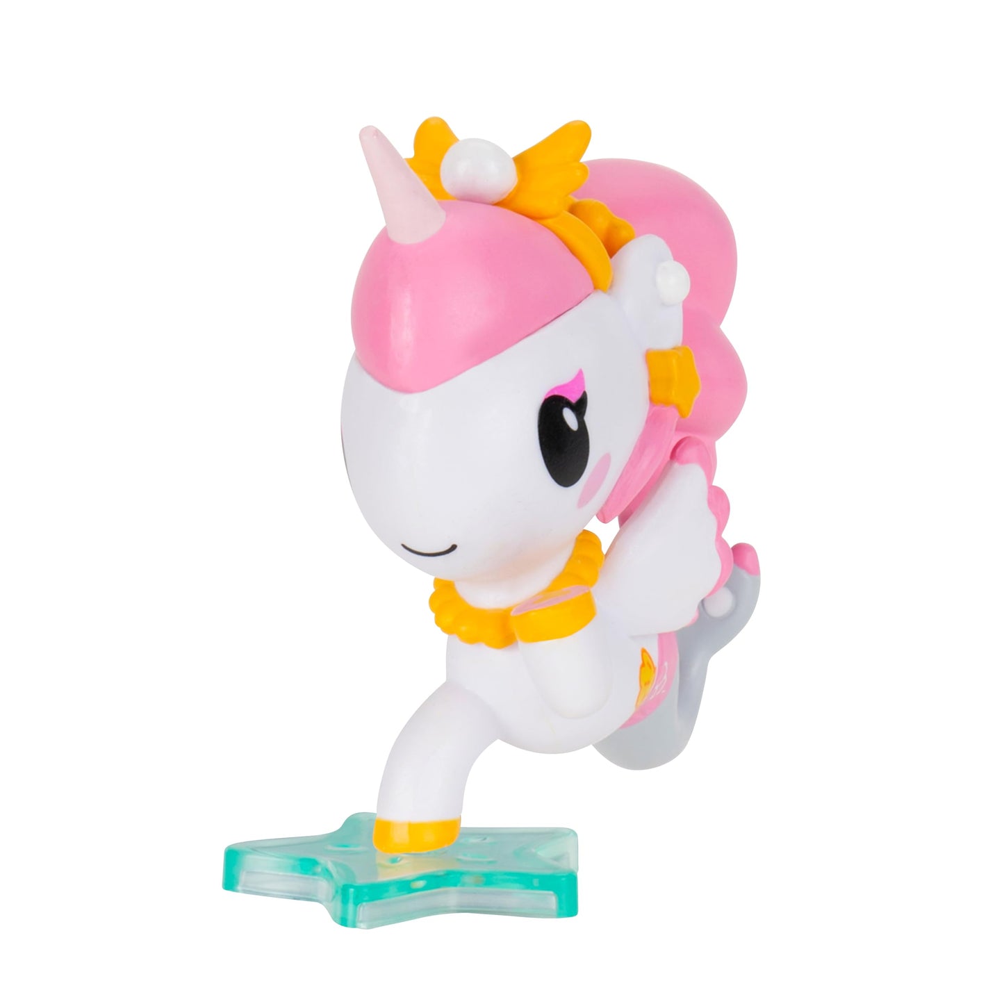 Jazwares Mermicorno: Starfall 2” 4 Figure Pack - Astra, Gwen, Sawtooth, & Kameko - Ages 5+ - Officially Licensed Mermicorno Product