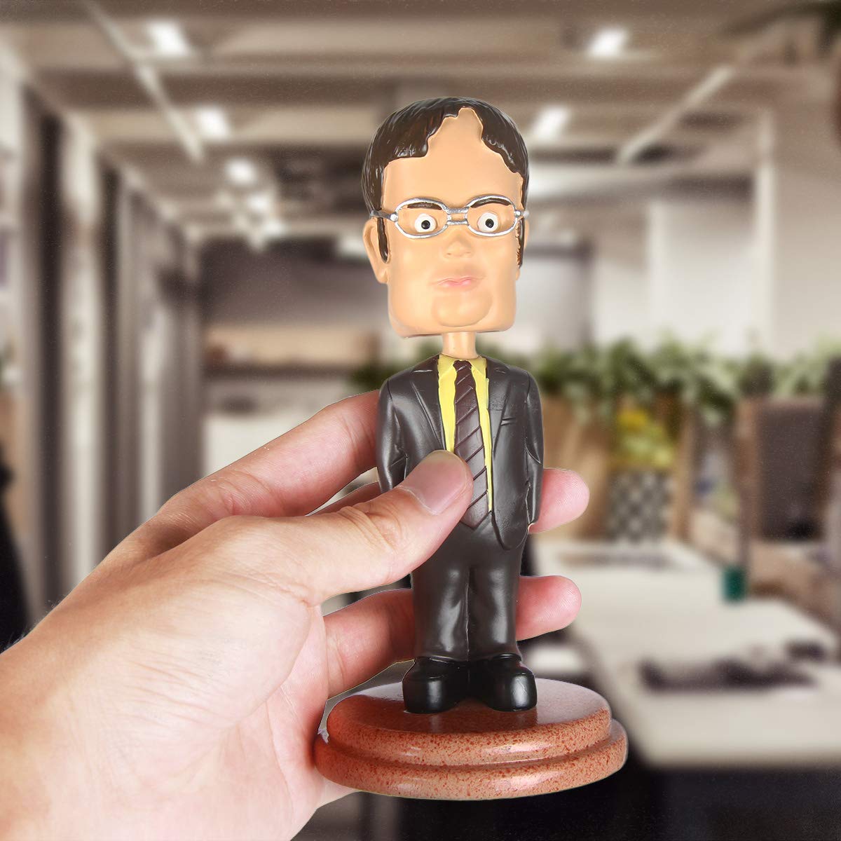 Cleaky Dwight Schrute Bobblehead for Dunder Mifflin, The Office Merchandise, The Office Gifts for Office Fans, The Office Bobblehead, The Office TV