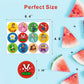 120pcs Mario Round Stickers, Mario Party Supplies for Kids Birthday Decorations - 10 Sheets