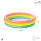 Intex Kiddie Pool - Kid's Summer Sunset Glow Design - 58" x 13"