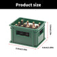 1/12 Scale Dollhouses Miniature Beer Bottle with Crate Life Like Beer Box Model Project Accessory for Model Collectors