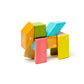 24 Piece Tegu Magnetic Wooden Block Set, Tints, 1-99 years old