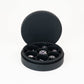FanRoll Silicone Round Dice Case: Black, Role Playing Game Dice Accessories for Dungeons and Dragons
