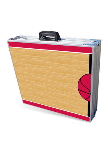 8-Foot Professional Beer Pong Table - Houston Basketball Court