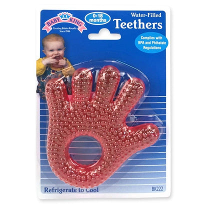 Babyking Water-Filled Hand and Foot Teethers, Assorted Colors, 1 Count