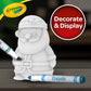 Crayola Light-Ups - Santa, Light Up Santa Toy, Reusable Holiday Craft, Glow in The Dark, Indoor Holiday Decoration Craft, Gift for Kids