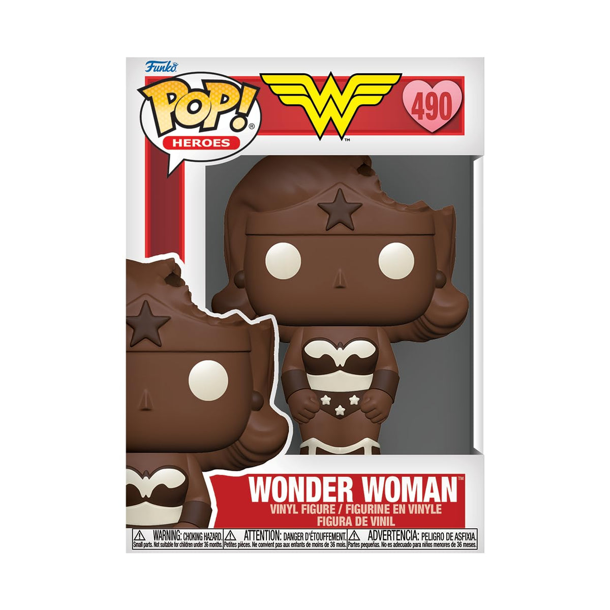 Funko POP! Heroes: DC - Valentines, Wonder Woman - DC Comics - Collectable Vinyl Figure - Gift Idea - Official Merchandise - for Kids & Adults - Comic