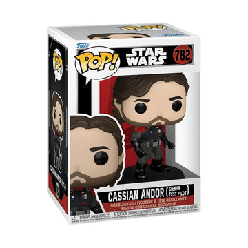 Funko Pop! Star Wars: Andor - Cassian Andor (Sienar Test Pilot) - 1/6 Odds for Rare Chase Variant - Collectable Vinyl Figure - Gift Idea - Official