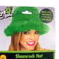 St. Patricks Day Hat Green Feather Party Costume Accessory