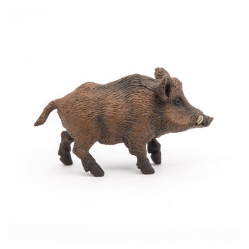 Papo - Realistic Wild Boar Figure Toy for Kids - Ages 3+ - Wild Life Collection - Educational Play Forest Animals Discovery - Gift Idea Toy for Girls