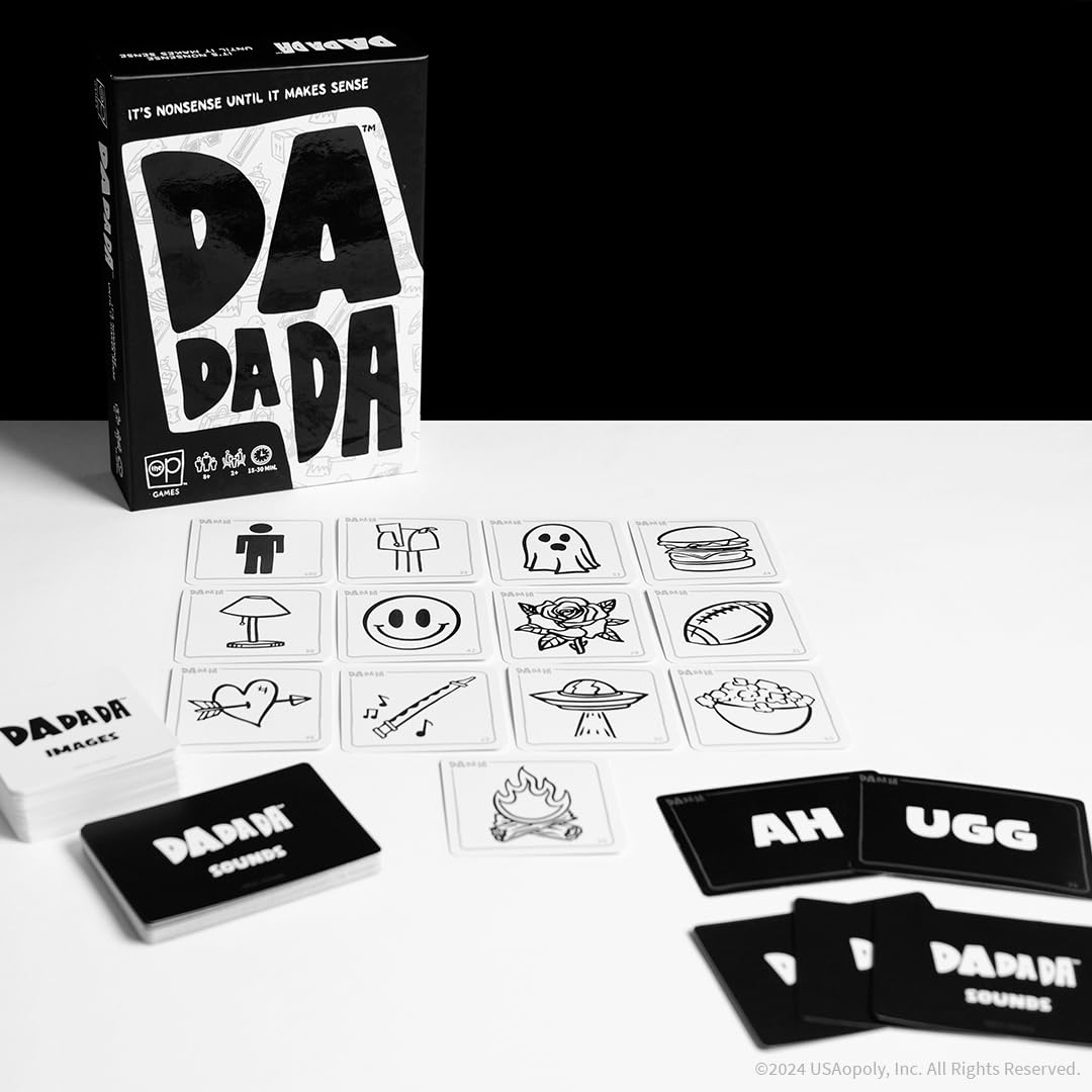 Dadada - The Nonsensical Party Game that Makes Sense, Turns Gibberish into Hilarity, Create Your Own New Hilarious Language, Word and Image