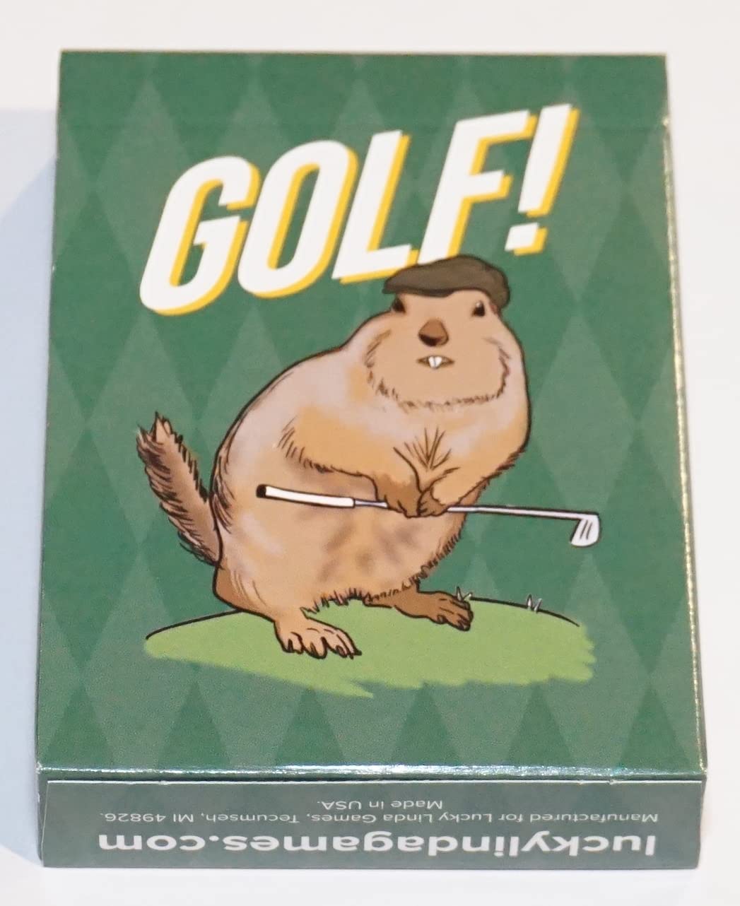Golf! the Card Game - Very Fun Game, Great for Game Night, Favorite Gift for Golfers and Card Game Fans, Made in the USA