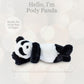 World's Softest Plush Stuffed Animal for Baby, Toddler, Kids, Adults - Adorable Toy Made from Kid-Friendly, Quality Materials - Lushee Pody Panda, 16"