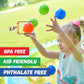 100 Count Multi Colored Play Balls - BPA Free, Crush Proof, Storage Bag