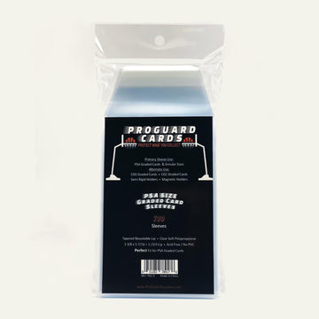 100 PSA Perfect Fit Sleeves Graded Card Sleeves for PSA Slabs | Collector-Grade 2mil Material