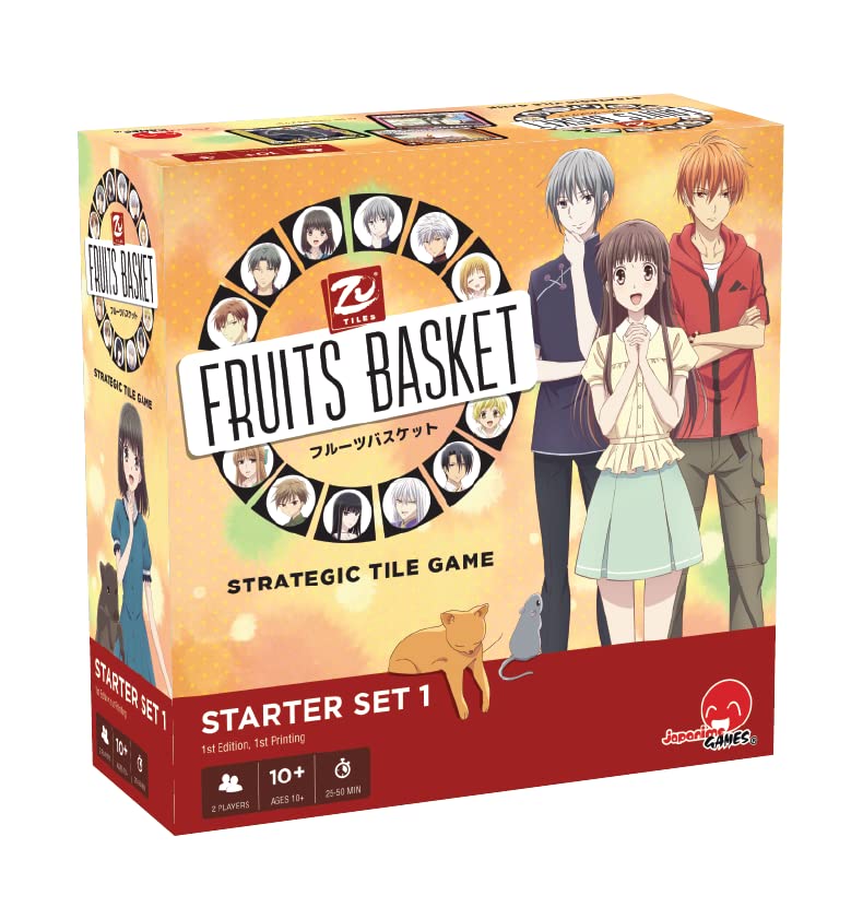 Japanime Games ZU Tiles: Fruit Basket Set 1