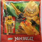 LEGO Ninjago Dragons Rising: Imperium Claw Hunter Minifigure with Imperium Sword