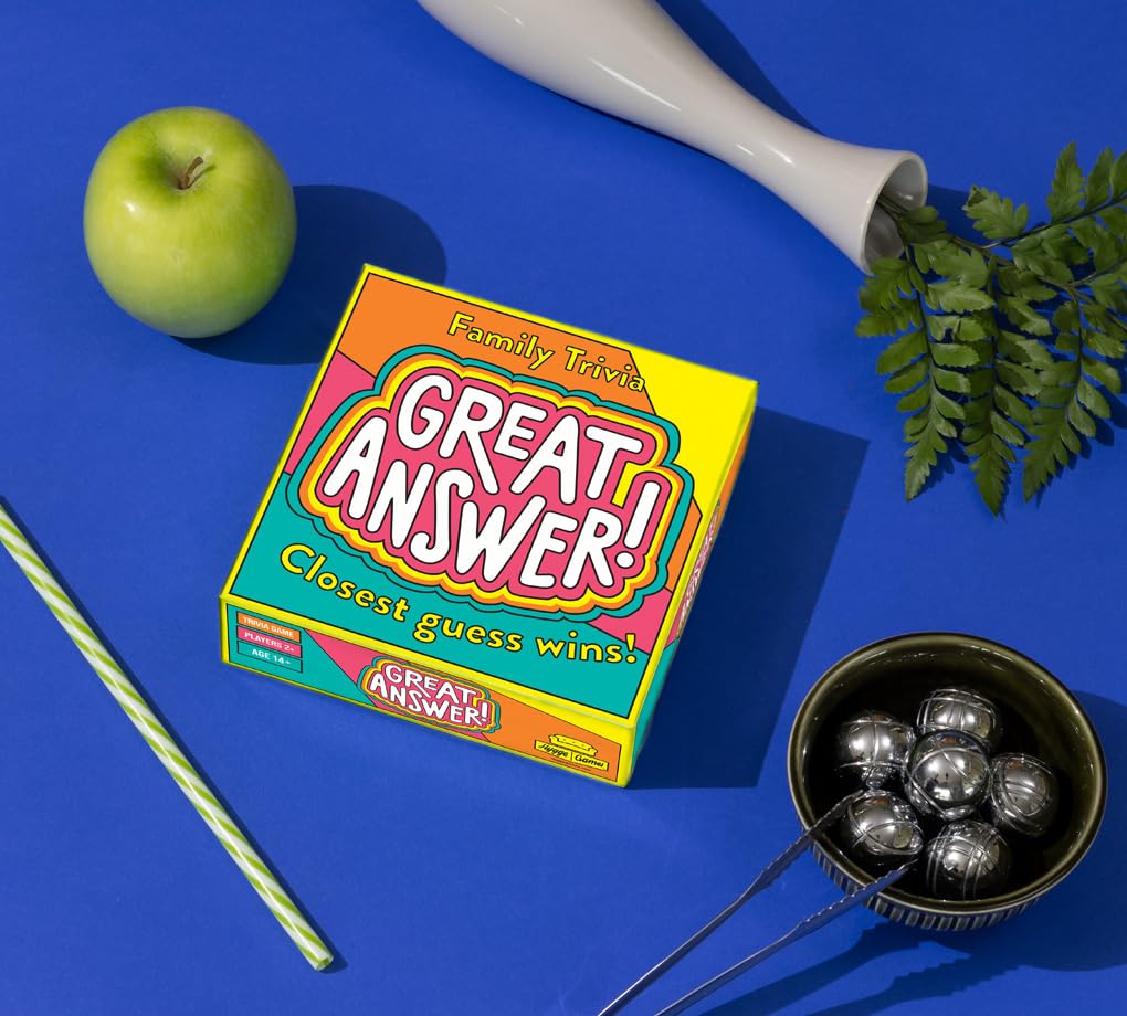 Hygge Games Great Answer! Fun Family Trivia Game