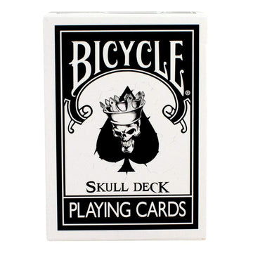 Bicycle Skull Deck Playing Cards with 4 Bonus Magic Cards