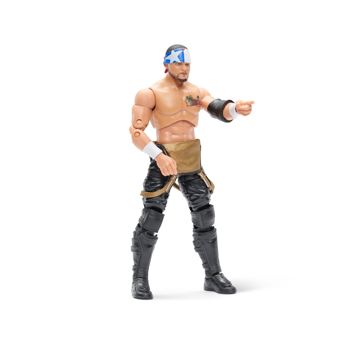 AEW AEW0030 Unrivaled Collection Santana-6.5-Inch Action Figure-Series 4
