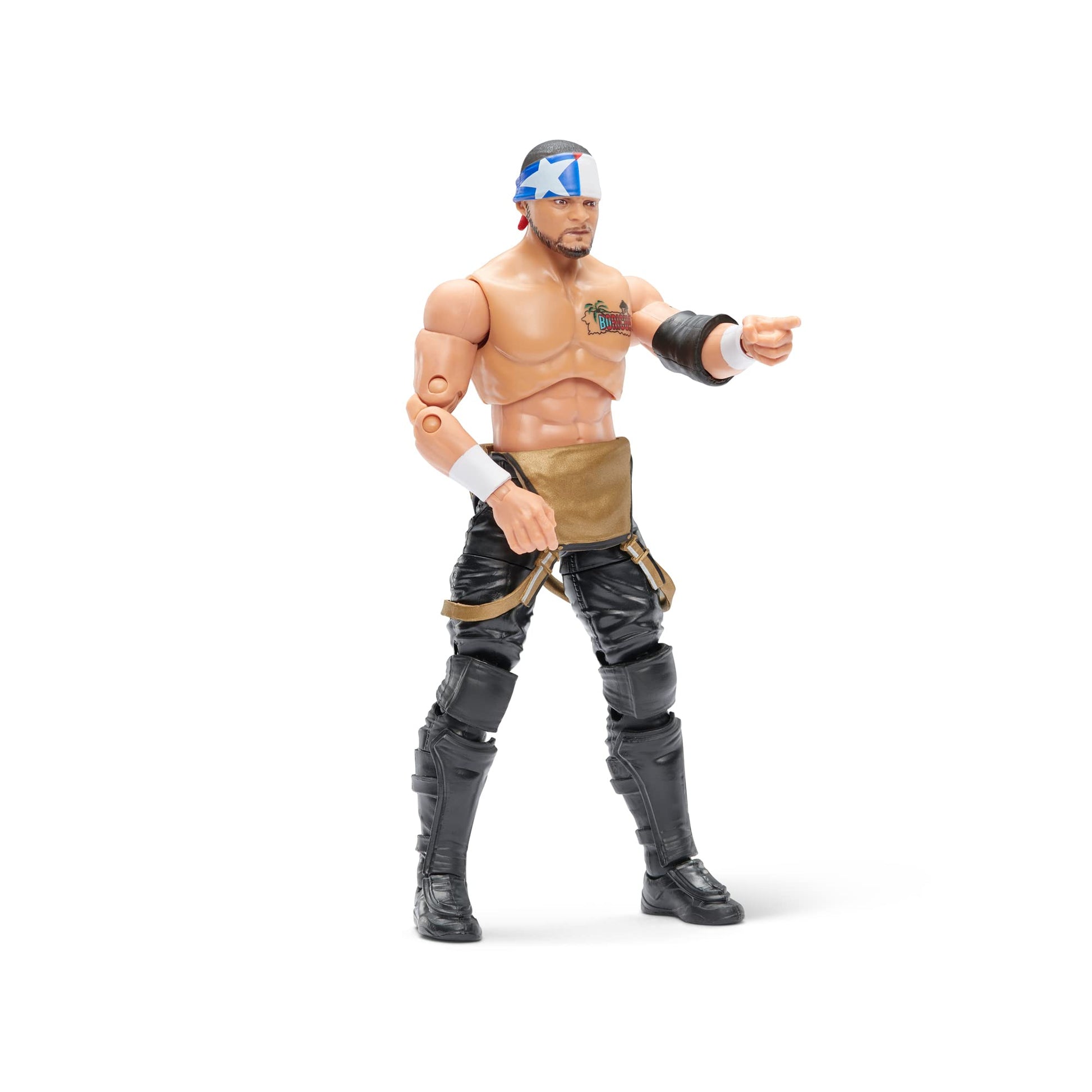 AEW AEW0030 Unrivaled Collection Santana-6.5-Inch Action Figure-Series 4