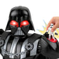 Fisher-Price Imaginext Star Wars Darth Vader Bot 2+ Ft Tall Toy, Lights Sounds & Stormtrooper Metal Character Key for Kids Ages 3+ Years