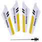 EastVita S107 Full Replacement Parts Set for Syma S107 RC Helicopter (Set of 19,Yellow)
