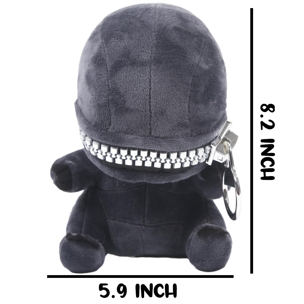 Alien Xenomorph Chestburster Facehugger Plush Toy Horror Film Stuffed Animal Strange Anime Novel Doll (Xenomorph)