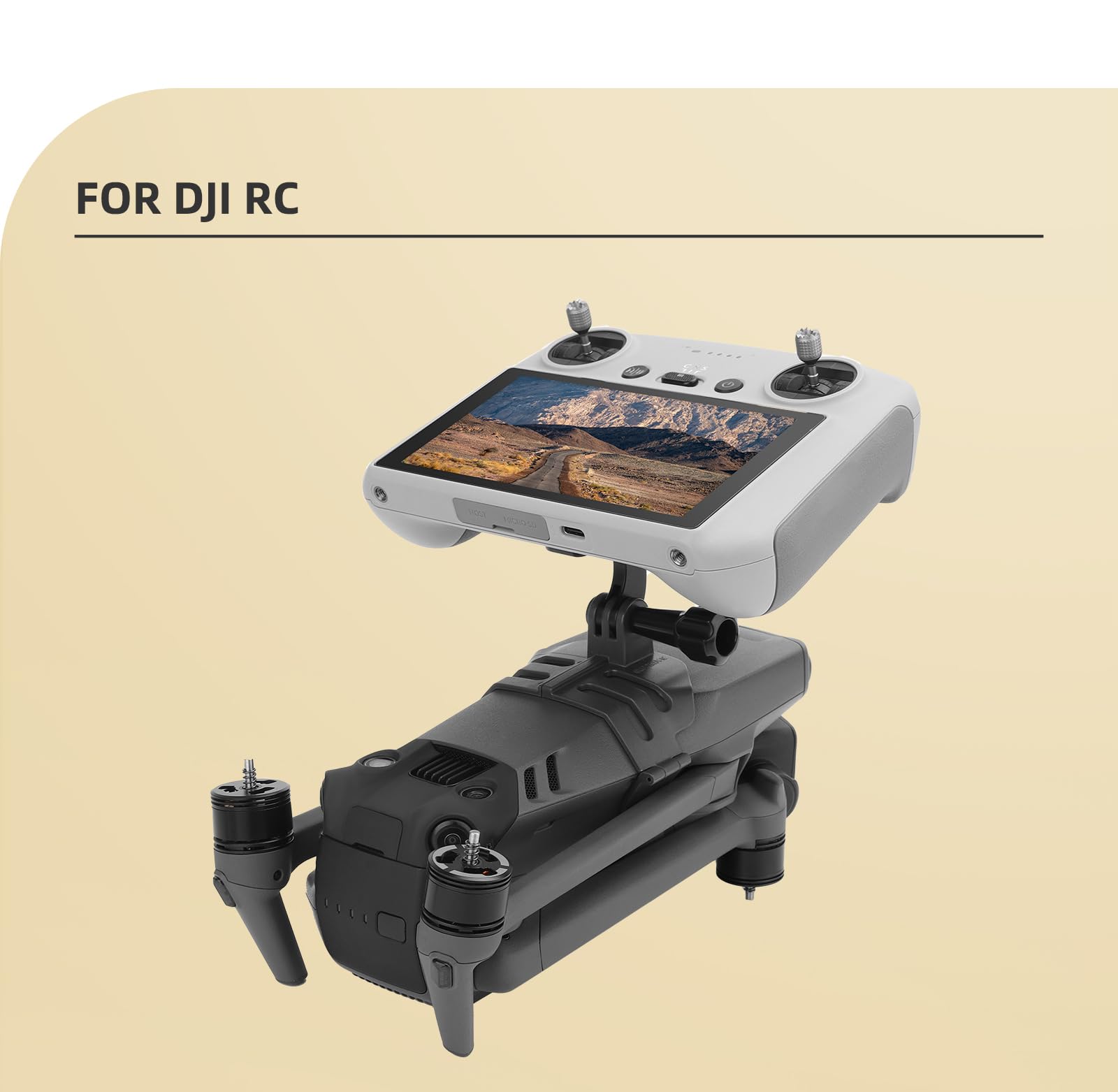 BTG Handheld Stabilizer Hand Holder for DJI Mavic 3/Mavic 3 Pro/Mavic 3 Classic DJI RC Remote Controller Accessories Handheld