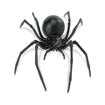 Safari Ltd. Black Widow Spider Figurine - Realistic 6.5" Arachnid Figure - Educational Toy for Boys, Girls, and Kids Ages 3+
