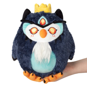 Squishable - Mini Demon Owl - Spooky Collection - 9 in - Soft Toy Collectible Stuffed Animal