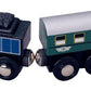 Maxim Passenger Train with 2 Train Cars and 1 Caboose