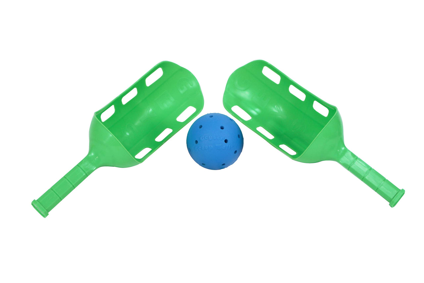 Water Sports Outdoor Pool and Beach Scoop Ball Set (Colors May Vary), 17" x 5.5"