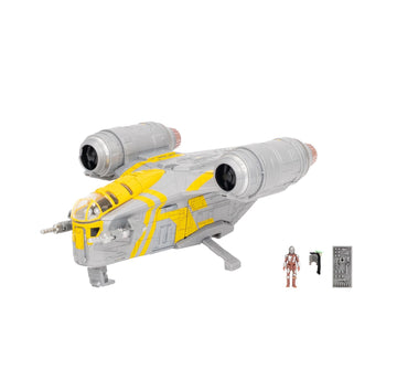 Star Wars™ Micro Galaxy Squadron Razor Crest - 7-inch Vehicle with 1-Inch Micro Figure Accessory