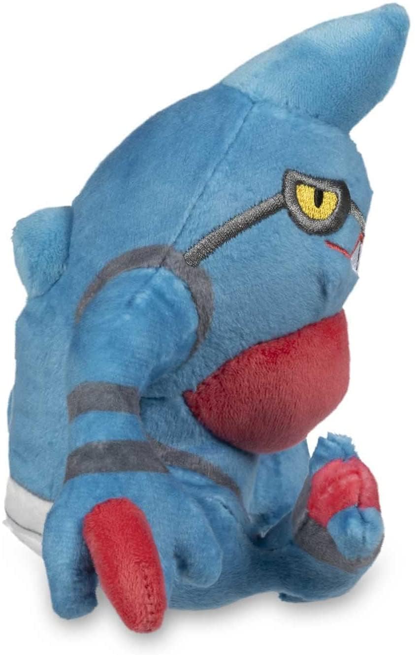 Pokemon Center: Sitting Cuties: Toxicroak Plush # 454 - Generation 4-6 in