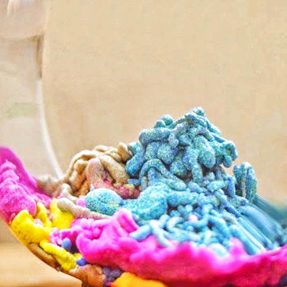 XIYUAN 2lbs Colorful Magic Sand Amazing Space Sand Hydrophobic Sand Kids Happy Play Sand Toys Never Gets Wet Sand Novelties Party Favors Educational