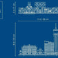 LEGO Architecture Skyline Collection Las Vegas Building Kit 21047 (487 Pieces)